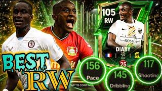 VERY SMOOTH  CONTROL RW IN FCMOBILE  || DIABY RED RANK REVIEW IN EA FC MOBILE 25