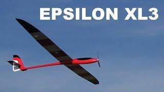 EPSILON XL3, sportovní RC větroň, 2019