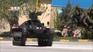 Iranian made Fallagh ultra light tracked combat vehicle remote weapon station