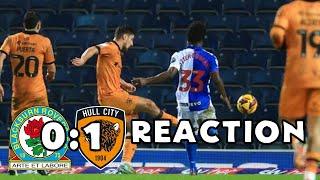 Blackburn Rovers 0 Hull City 1 - Reaction