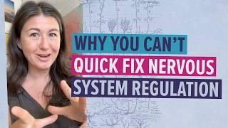 THE LONG GAME WINS. Why you can't quick-fix nervous system regulation. #healingtrauma