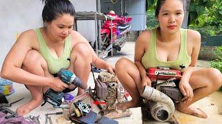 Genius Girl - Repair, maintain, machine damaged Agriculture, water pump to original state 