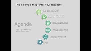 Animated Agenda Slide | SlideUpLift