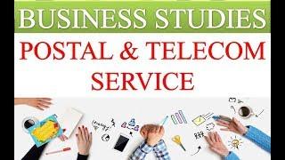 POSTAL AND TELECOM SERVICE | BUSINESS STUDIES VIDEOS | GEI