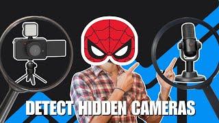 How to Detect Hidden Cameras and Microphones? [ How to find hidden cameras? ]