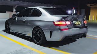 Night Run | POV drive 700hp flame shooting manual single turbo 335i