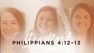 Kristen Wetherell | Philippians 4:12–13