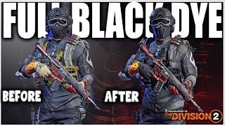 HOW TO GET THE SECRET FULL BLACK GEAR DYE IN THE DIVISION 2