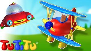 TuTiTu Builds an Airplane - Fun Toddler Learning with Easy Toy Building Activities