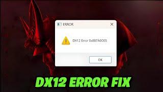 Assassin's Creed Shadows DX12 / DirectX 12 Error Fix  | 0x887A0005 & 0x80070057 Solution 