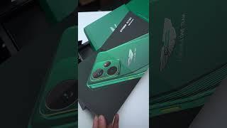 I have never seen such a cool co-branded mobile phone! # Realme GT7 Aston Martin F1 Limited