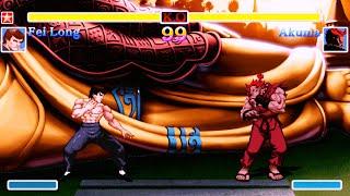 Fei long vs Akuma (Hardest) Ultra Street Fighter 2: The Final Challengers.