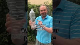 Watering your plants when on holiday