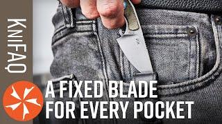 KnifeCenter FAQ #137: Is That A Fixed Blade In Your Pocket?