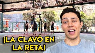 ¡Se las Clavó a Dos Manos!  | Retas ft. Trafik, Basket CDMX, y más #basket #baloncesto #deporte