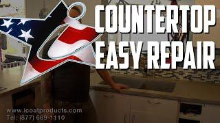 Tim's House Countertop Epoxy Sink - Easy Repair