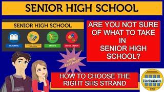 Senior High School Tracks and Strands