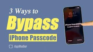 How to Bypass iPhone Lock Screen When Forgot Passcode | Unlock iPhone without Passcode