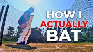 ASMR Cricket Batting Session in SOUTH AFRICA - How Zendon ACTUALLY BATS