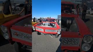 65 GTO Gasser “Zombie” #pontiacgto #gto #carshow #gasser #dragracing #pontiac #automobile