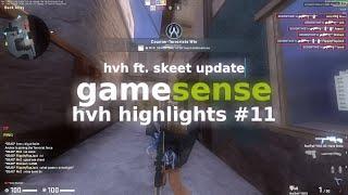 skeet update hvh highlights #11 ft. gamesense.pub