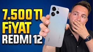 Redmi 12 kutu açılımı! - 7.500 TL çok konuşulur!