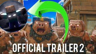 Minecraft movie 2025 new trailer/sneak peek