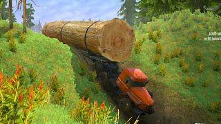 Be careful, sir, the road is very dangerous - Spintires Mudrunner