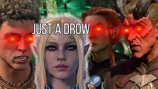 it's hard being a Seldarine Drow 