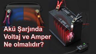 AKÜ ŞARJ VOLTAJI VE AMPERİ NE OLMALIDIR? SÜLFAT KIRMA, YAVAŞ, ORTA, HIZLI AKÜ ŞARJI NEDİR? BÖL-2