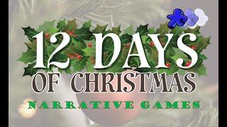 My Top 12 Narrative Games | 12 Days of Christmas