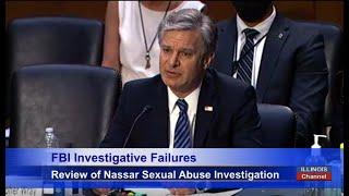 FBI Dir Wray and DOJ IG Horowitz on FBI's Failure Protect At-Risk Athletes from Sexual Abuse
