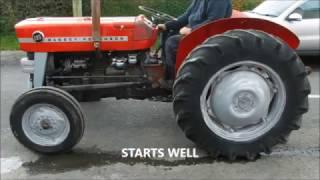 MASSEY FERGUSON 135 VINTAGE TRACTOR SOLD IN 1 DAY BY www.catlowdycarriages.com