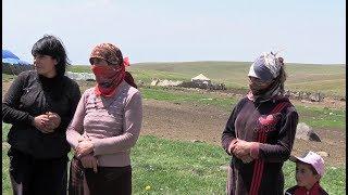 Ezids on the mountain pasture in Armenia