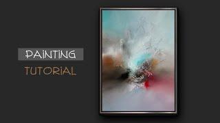 Easy and Unique Texture Creation with 2 Secret Materials | Abstract Acrylic Painting Tutorial