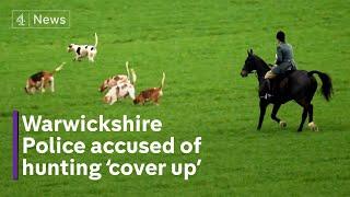 Hunting: Warwickshire Police accused of 'cover up' by MP