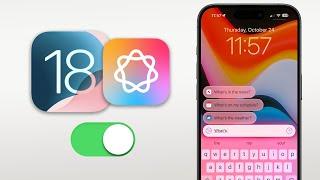 iOS 18.1 / Apple Intelligence Released! How to Use