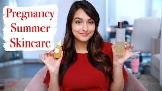 My Pregnancy Skincare Routine!! // Summer Skincare || Next With Nita