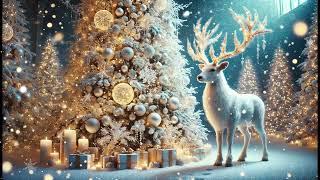 CHRISTMAS AMBIENCE | MAGICAL REINDEER | RELAXING BLIZZARD SOUNDS FOR STUDY OR SLEEP