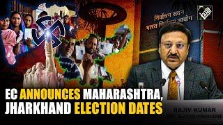 Election Commission announces polling dates for Maharashtra and Jharkhand Assembly Elections