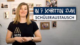 In 7 Schritten zum Schüleraustausch  | Auslandsjahr mit AIFS Educational Travel