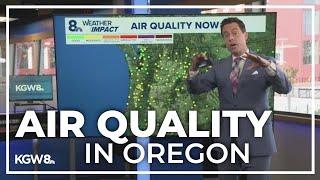 Why is air quality poor in Portland?