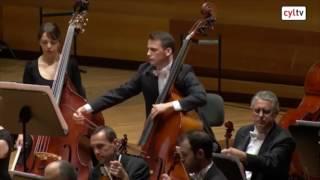 Julio Pastor y Marianne Ten Voorde. Double Bass solo. Variaciones de A.Ginastera op.23