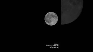 Canon M50 + 55 200mm Lens Moon Photography #canonm50 #photography #kannada