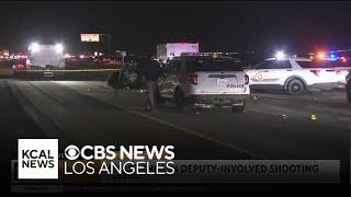 Traffic in the Cajon Pass heavily impacted with northbound 15 Freeway lane closures as police invest