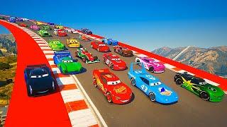 Race Disney Cars Сrazy Ring Track McQueen & Friends The King Chick Hicks Jackson Storm Carla Veloso