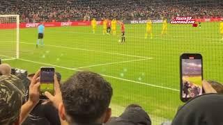 BAJRAMI'S Penalty goal at Albania VS Ukraine match FT  1-2 #uefanationsleague #albania #ukraine