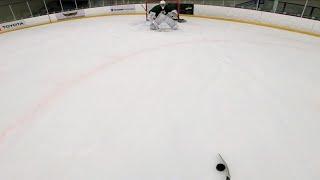 BETWEEN THE LEGS GOAL! | GoPro Hockey