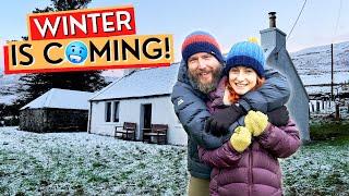 Preparing For Winter At Our Cottage On The Isle of Skye, Scottish Highlands Ep45