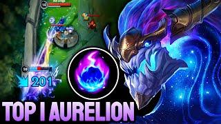 WILD RIFT AURELION SOL - TOP 1 AURELION SOL GAMEPLAY - EX SOVEREIGN RANKED